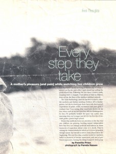 Every Step They Take-Francine Prose Family Life 1996